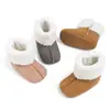 Botas de Invierno para Bebés de Comercio Exterior para Bebés de 0 a 1 Año, Botas de Algodón Engrosado, Zapatos Cálidos y Antideslizantes para Niños Pequeños
