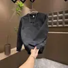 Sudadera Gruesa Forrada de Polar Nueva Otoño/Invierno 2025 para Hombre, Moderna y Tendencia Cuello Redondo Versátil Casual Manga Larga Top para Hombre