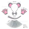 Nuevas Diademas y Bandas para el Cabello de Halloween Transfronterizas, Suministros para Fiestas Navideñas Infantiles, Diademas, Accesorios para la Cabeza, Accesorios para el Cabello de Orejas de Animal