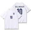 Uniforme Euro 2024 Alemanha França Inglaterra Camisa Caine Bellingham camiseta de algodão manga curta para fãs