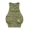 Delantal Táctico Multibolsillos Chaleco Estilo Coreano Jardinería Floristería Smock Portátil Largo y Corto Ropa de Trabajo Delantal de Barbero con Estampado