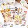 Set de Papelería Portátil Creativo de Dibujos Animados de Alta Calidad para la Temporada de Regreso a Clases, Regalo Sorpresa para Estudiantes de Primaria, Pequeño Regalo de Recompensa