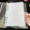 Página Separadora de Estampado en Caliente Personalizada Accesorios para Carpeta de Anillas Cuaderno de Reemplazo de Núcleo Pequeño con Encuadernación Pegada Índice de Página de Hojas Sueltas