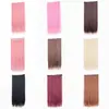 Peruca colorida 5-card hair patch peça única cabelo liso espessado cortina de cabelo de cinco clipes fibra química europeia e americana hair patch