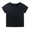 Atacado de roupas infantis Shangku verão masculino e feminino bebê camiseta digital de manga curta blusa de base infantil casaco infantil 1-6 anos