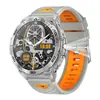 Comercio Exterior K71 Smartwatch Monitor de Ritmo Cardíaco Sueño Pantalla AMOLED Llamadas Bluetooth Linterna Reloj para Deportes al Aire Libre