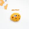 Lindo lazo de galleta de celebridad de Internet de peluche de dibujos animados, broche de bricolaje, horquilla, accesorios, calcetines, zapatillas, accesorios