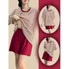 Pijama de Lã para Atuar Feminino Verão Feminino Manga Curta com Bojo Peça Única Feminina Terno Roupas de Casa Macias Verão