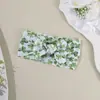 Accesorios para el Cabello con Lazo Estampado de Nylon Estilo Primavera/Verano para Bebé Protección de la Fontanela para Bebés y Niños Pequeños Diadema Ancha Elástica Accesorios para la Cabeza