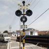 Luz de señalización ferroviaria LED de fábrica con garantía, luz de cruce ferroviario, luz de tráfico DHS18LX