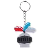 Chaveiro Escudo do Trono do Cavaleiro Armadura Castelo Desenho Animado Decoração de Mochila Amazon Aliexpress Shein Chaveiro