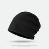 Outono e Inverno Chapéu Baotou Masculino Chapéu Pulôver para Exterior Chapéu de Camada Dupla Chapéu de Confinamento Touca Noturna Quente Feminina Turbante Chapéu de Pilha