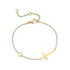 Pulseira Cruzada Amazon Fashionável Estilo Ins Minimalista Novo Design Joia Versátil Presente para Mulheres