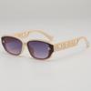 Gafas de sol con película fotográfica para fiestas de viaje, anti-ultravioleta, huecas, de alto nivel, estilo europeo y americano