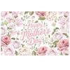 El Más Vendido en Amazon Mantel para Cocina Restaurante Día de la Madre Tulipán Floral Clavel Rosa Mantel Estampado Digital