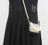 Bolso pequeño para mujer ins nicho 2021 nueva moda textura de alta gama bolso bandolera de cadena con incrustaciones de diamantes bolso cuadrado pequeño de hombro