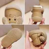 Botas de Nieve para Bebé Invierno Forradas de Felpa Cálidas Botines Cortos para Niños Zapatos de Algodón Zapatos para Bebé Niña Suela Suave Zapatos para Niños Pequeños Niños