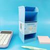 Portalápices Inclinado Lindo Papelería Estudiantil Escritorio Transparente Creativo Minimalista Gran Capacidad Alto Valor Portalápices Al Por Mayor