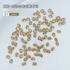 Joyería para Uñas Color Champagne Brillante Circonia Mini Pequeños Planos Fondo Diamante Mezclado Forma Especial Marquise Joyería de Diamante para Uñas Venta al por Mayor