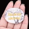2144-Piedra de Palma de Cristal Natural, Piedra Cruda de Cristal con Grabado, Piedra para Aliviar la Preocupación, Piedra de Ánimo, Pulsera DIY al por Mayor