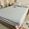 2026 Novo Estilo Jacquard Fresco ao Toque Tapete para Lençol de Cama