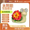 Decoraciones para exteriores alimentadas por energía solar, caracoles con resortes, flores, manualidades de resina, directo de fábrica, admite personalización, exclusivamente para suministro transfronterizo