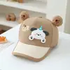 Sombreros para Niños 2026 Primavera/Verano Nuevo Visera Gorra de Pato Oso y Conejo de Dibujos Animados Lindos Gorra de Béisbol Venta al por Mayor