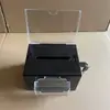 Porta-dados de plexiglass para revistas, expositor de catálogo de mesa, expositor de publicidade para escritório, decoração de escritório, expositor de acrílico para publicidade, expositor