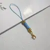 Hebilla de langosta dorada cadena para teléfono móvil accesorios accesorios al por mayor cordón hebilla de langosta accesorios para teléfono móvil colgante de bolsa cuerda