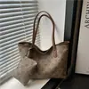 Bolso Transfronterizo Nuevo de Moda para Madre e Hija, Estilo Retro Europeo y Americano a la Moda, Bolso de Mano con Estampado de Gran Capacidad, Bolso de Hombro, Bolso Tote para Mujer