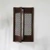 Portas e janelas de estilo antigo, padrões florais chineses retrô desgastados, biombos esculpidos, divisórias, decorações de parede de fundo, esculturas em madeira de Dongyang
