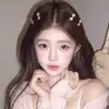 Exquisito Pasador de Pelo con Lazo de Diamantes Completos para Mujer, Pinza Lateral para Flequillo de la Frente, Pinza Pequeña para Cabello Suelto, Accesorio para el Cabello Dulce y Versátil