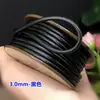 Corda de Couro Encerado de Qualidade Importada, Fio de Cera de Óleo, Corda para Pendurar Pingente Impermeável e Resistente ao Desgaste, Corda Vermelha, Corda de Mão, Material para Tecelagem Manual DIY