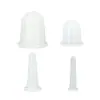Set de ventosas de silicona para uso doméstico, absorbente de humedad, dispositivo de ventosas de alta transparencia, set transparente de presión negativa, dispositivo de ventosas de silicona para masaje y gua sha