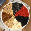 Ginseng, Mora, Té de los Cinco Tesoros, Maca, Té Combinado de Bayas de Goji, Té Fortalecedor Pistola Dorada de los Ocho Tesoros para Hombres, Té de Ginseng, Mora y Bayas de Goji