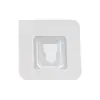Gancho Fuerte Adhesivo con Cierre a Presión, Estante de Almacenamiento sin Taladro, Gancho Adhesivo sin Rastro para Lavabo de Baño, Cocina