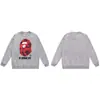 Suministro Mayorista Transfronterizo de Marca de Moda de Comercio Exterior Sudadera Pesada de Algodón con Cuello Redondo Chaqueta Larga de Tiburón 13