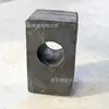 Parachoques de Goma para Minería Poliuretano Ignífugo Cuadrado Amortiguador Absorbente de Impactos Parachoques Anticolisión para Carro de Riel Fijo de 1t
