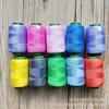 R176 barraca de um yuan pagoda linha de costura linha para máquina de costura 10 cores bolinha de linha pequena linha de poliéster mercadoria de barraca de dois yuan