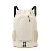 Bolsa con cordón, bolsa de bádminton, mochila deportiva personalizada, doble uso para tenis, logo para participación en competición, bolsa plegable con cordón