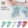 Meias para Recém-nascidos Amazon Transfronteiriças Renda Meias de Bebê Verão Malha Meias de Tornozelo Meninas Meias de Princesa Sem Costura
