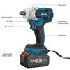 Llave eléctrica sin escobillas Hilda Llave de impacto recargable eléctrica de litio de alto torque herramientas para carpintería reparación de automóviles venta al por mayor