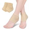 Calcetines protectores de talón de media caña calcetines anti grietas para pies para hombres y mujeres protectores de talón de goma suave