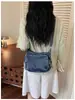 Bolso Bandolera de Mezclilla Estilo Perezoso Vintage Nuevo Verano 2026 para Mujer, Bolso Artístico Nuevo Campus 2026