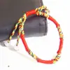 Pulseira de joias da moda estilo étnico Festival do Barco-Dragão pulseira colorida de nó trançado pulseira popular do ano de nascimento de corda trançada
