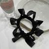 Goma para el pelo con lazo estilo Dongdaemun, Cuerda elástica para el pelo para niñas, Cuerda para coleta de pelo de moda, Goma versátil para moño