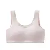 Camiseta interior cómoda y transpirable para adolescentes, diseñada para evitar abultos durante la pubertad, adecuada para estudiantes de secundaria y preparatoria, un estilo fino de verano
