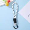 Nuevo Cordón Tejido para Teléfono Color Dopamina Bloque de Color, Accesorio de Llavero para Bolsa Portátil Ligera, En Stock al por Mayor