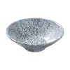 Cuenco Lateral Estilo Rústico con Patrón de Piedra, Cuenco de Pasta de Camarones, Cuenco para Salsas de Restaurante de Hot Pot, Cuenco para Postres, Vajilla Única de Melamina para Uso Comercial