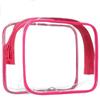 Bolsa con Cierre 2023 Pvc Simple Portátil Impermeable Bolsa de Cosméticos Gran Capacidad Bolsa de Cosméticos Tagi Bolsa de Aseo Multifuncional